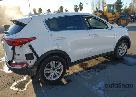 2017 Kia Sportage Lx from USA, damaged, VIN KNDPM3AC7H7297283